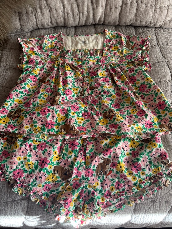 Printfresh Other - Printfresh Bunny Trail Short Set Size Small